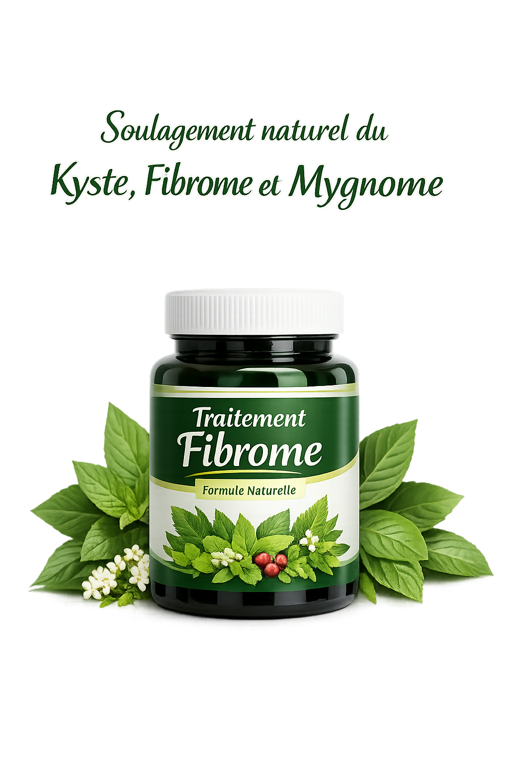 Traitement naturel Kyste – Fibrome – Myome – Formule 100 % végétale et anti‑inflammatoire – Image 3