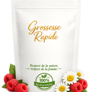 Grossesse rapide – Formule 100 % naturelle pour favoriser la conception et équilibrer le cycle féminin.